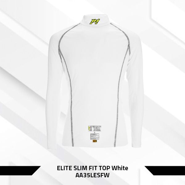 P1 ELITE Slim Fit Top weiß